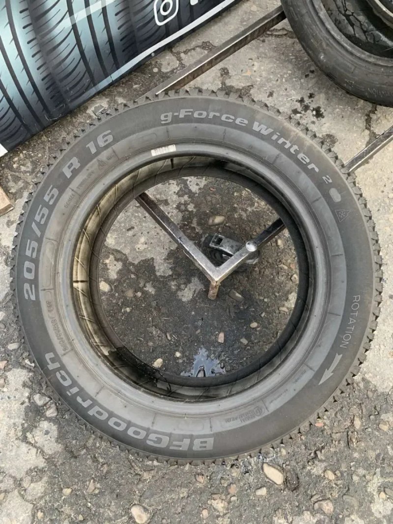 Шини 205/55 R16 пара BFGoodich  2023p зима 7/7,5мм — фото 4