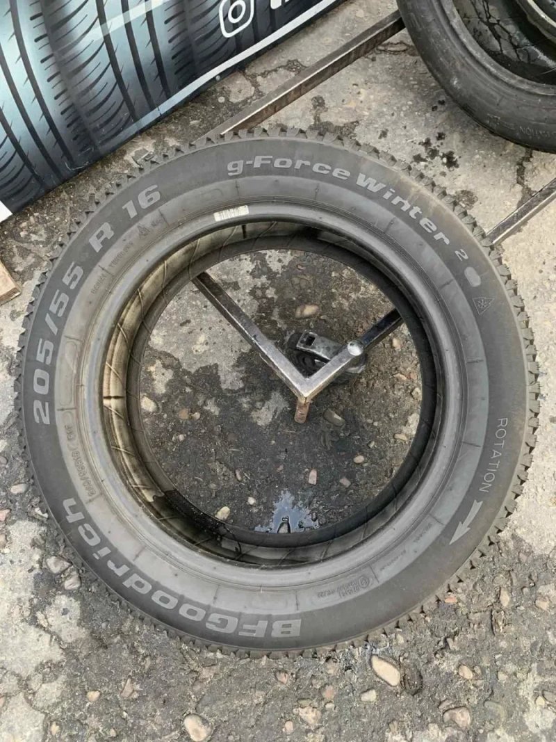 Шини 205/55 R16 пара BFGoodich  2023p зима 7/7,5мм — фото 5