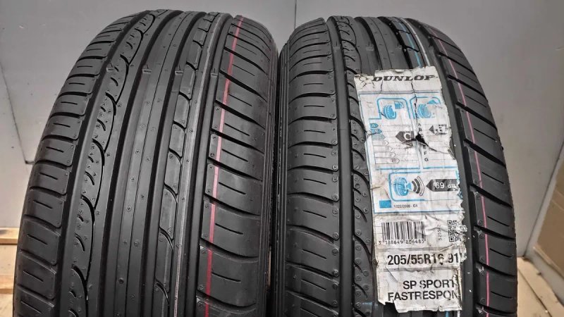 шини 205/55R16 Dunlop. Нові. 2024р. Німеччина. — фото 4