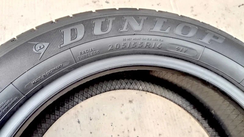 шини 205/55R16 Dunlop. Нові. 2024р. Німеччина. — фото 5