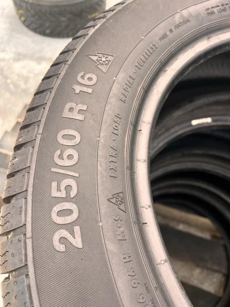 Шини 205/60 R16 Continental WinterContact TS830P резина бу зима — фото 4
