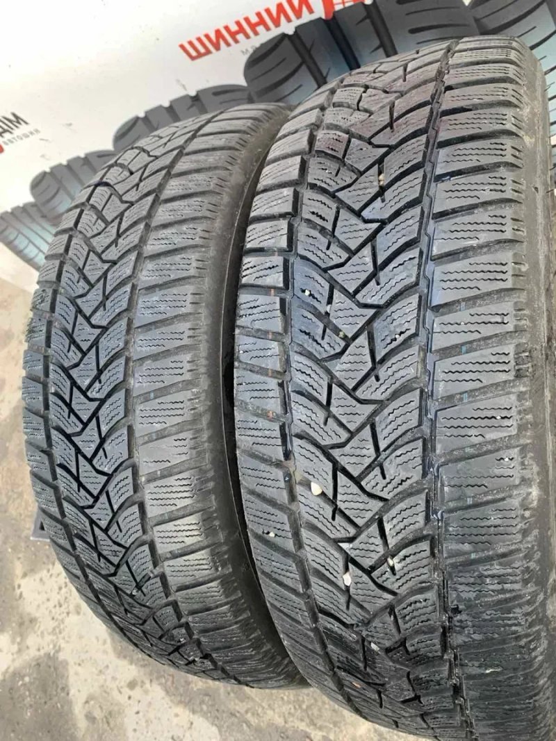 Шини 205/60 R16 пара Dunlop  зима 7мм — фото 7