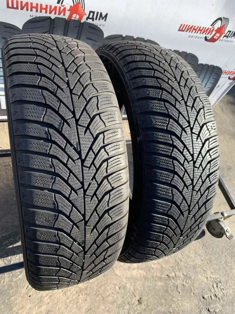 Шини 205/60 R16 пара Kumho  зима 7,8мм — фото 2