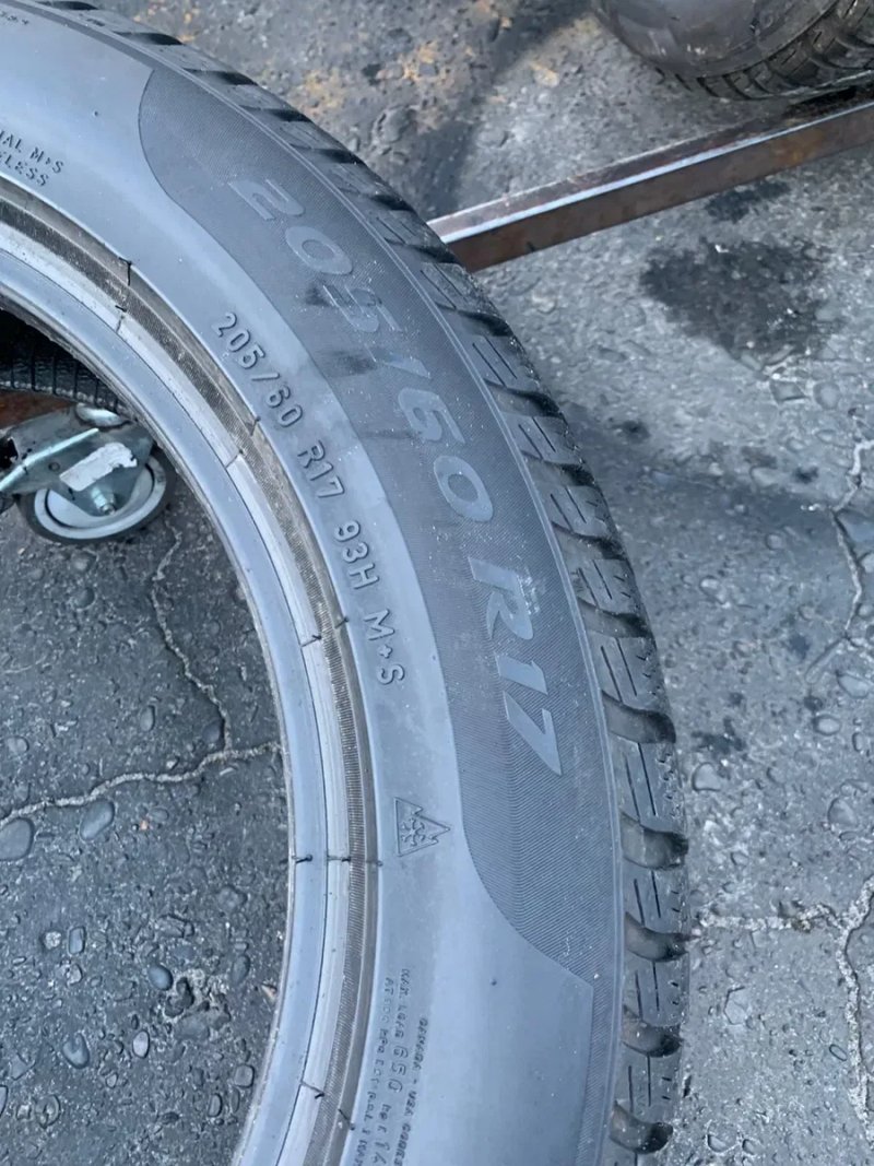 Шини 205/60 R17 Pirelli  зима 6,8/7мм — фото 8