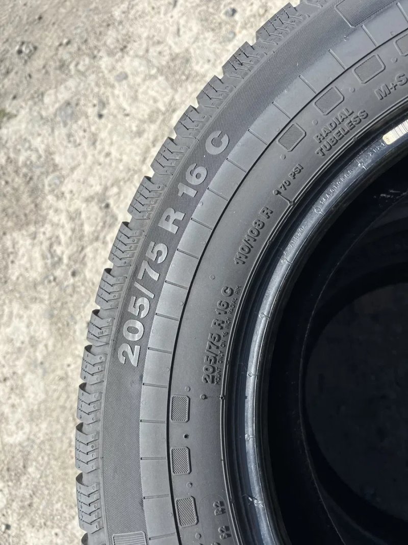 Шини 205/75/16с;6.5+mm‼️ Сontinental‼️;всесезонні; склад R16 цешка — фото 7