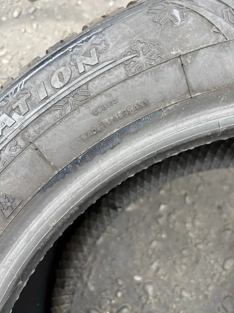 Шини 215/55 R16 Dunlop зима, 7,4-6,5мм, — фото 7