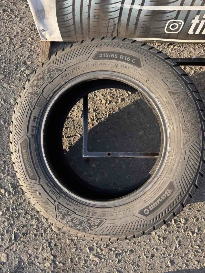 Шини 215/65 R16C Barum  6,5-6,8мм, зима 215 65 16C — фото 8