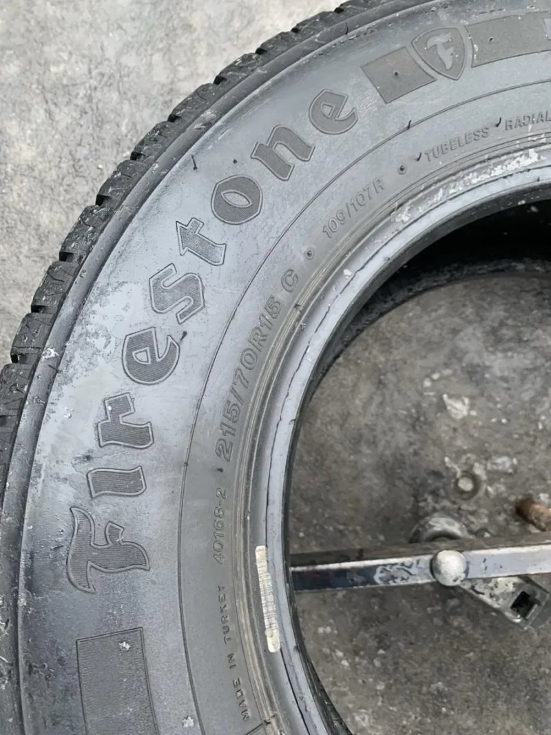 Шини 215/70 R15 C Firestone 6,5-7мм, — фото 6