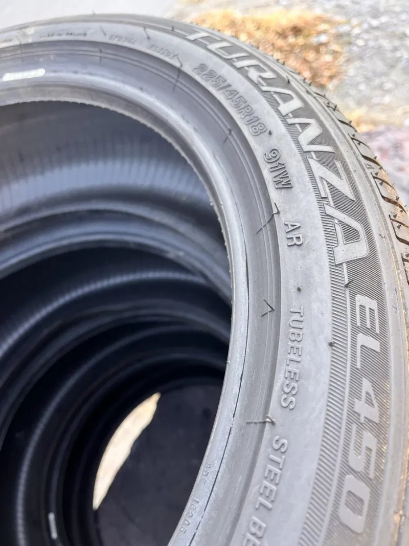 Шини 225/45 R18 Bridgestone Turanza EL резина всесезонна нова/бу — фото 4