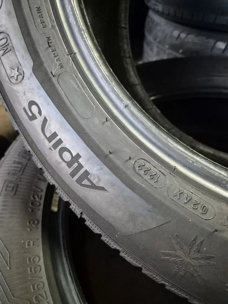Шини 225/55/17, Michelin  - 2022р.в,  (592) — фото 4