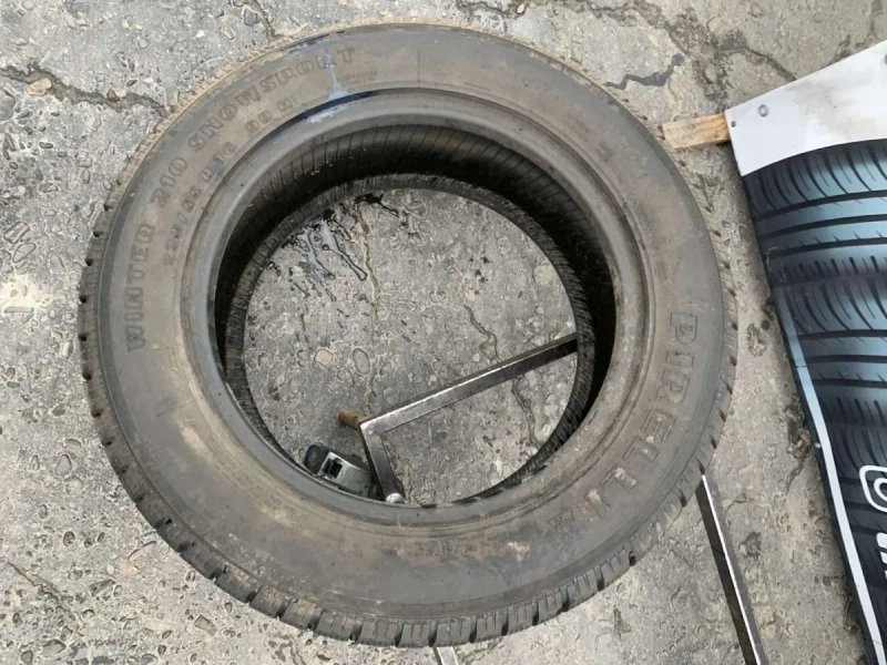 Шини 225/55 R16 Pirelli  зима 6,5 мм — фото 7