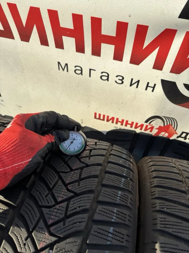 Шини 225/55 R17 Dunlop 6,5-7мм зима — фото 2