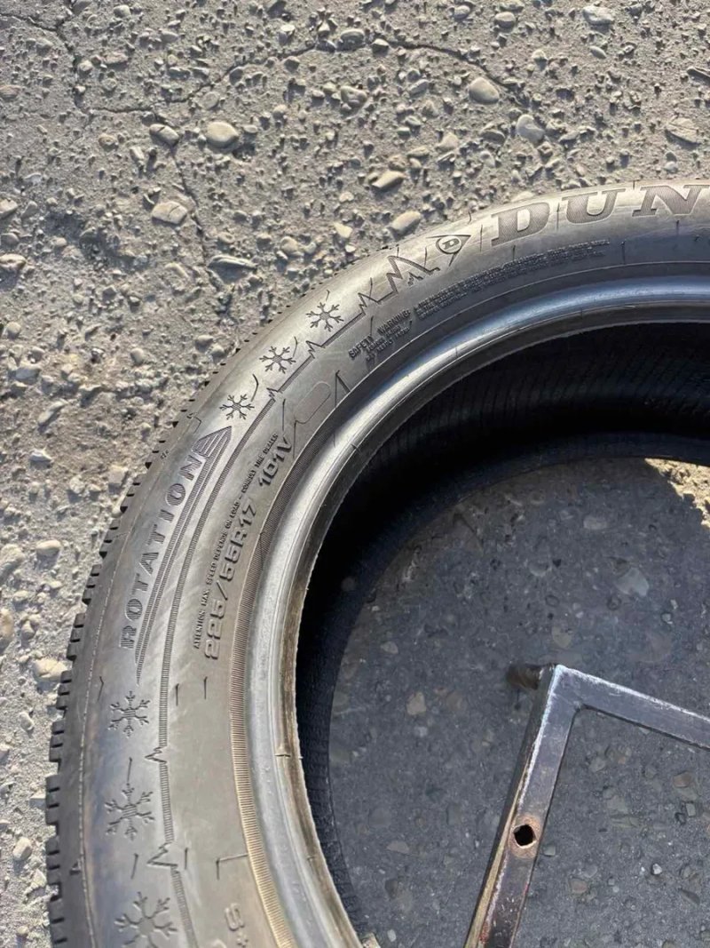 Шини 225/55 R17 Dunlop 6,5-7мм зима — фото 7