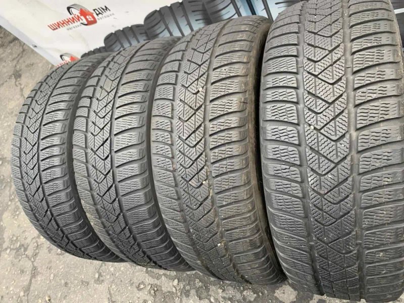 Шини 225/55 R17 Pirelli 6,5мм, зима — фото 2