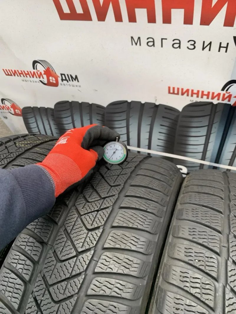 Шини 225/55 R17 Pirelli 6,5мм, зима — фото 4