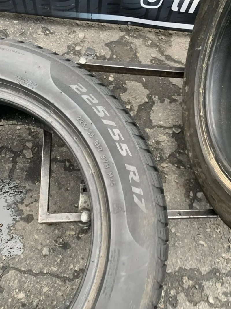 Шини 225/55 R17 Pirelli 6,5мм, зима — фото 6