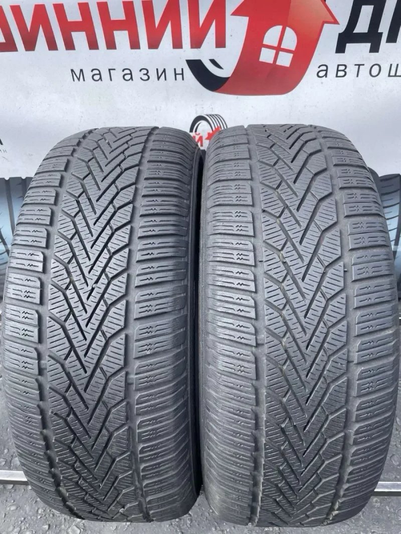 Шини  225/60 R16 пара Dunlop 2023р зима 6,5мм — фото 2