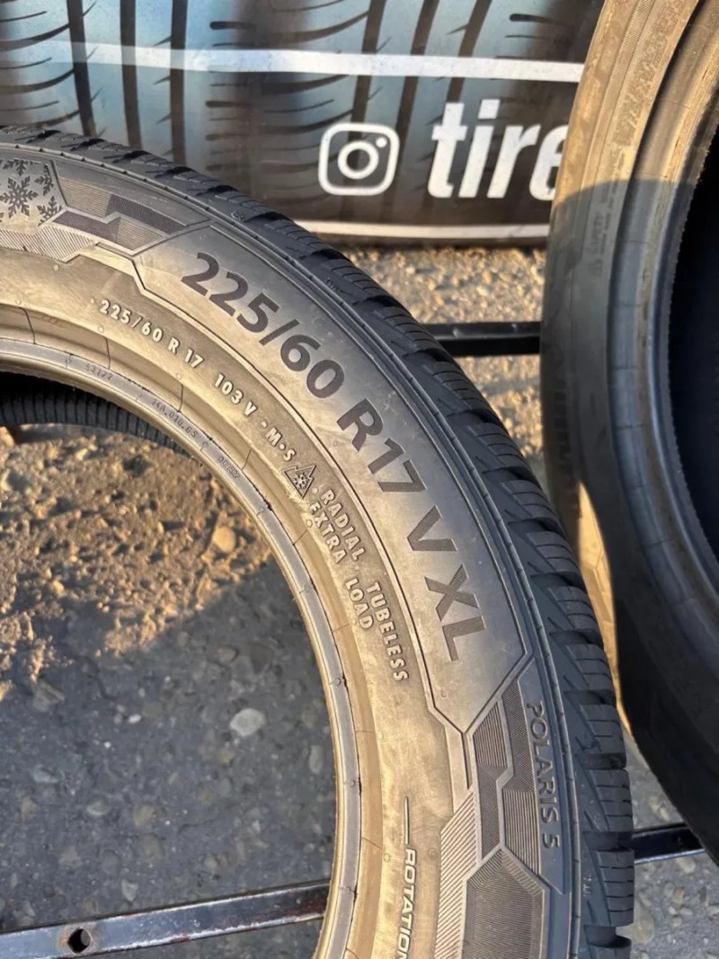 Шини 225/60 R17 Barum  зима 8/7 мм — фото 5