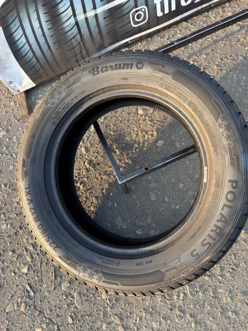 Шини 225/60 R17 Barum  зима 8/7 мм — фото 7