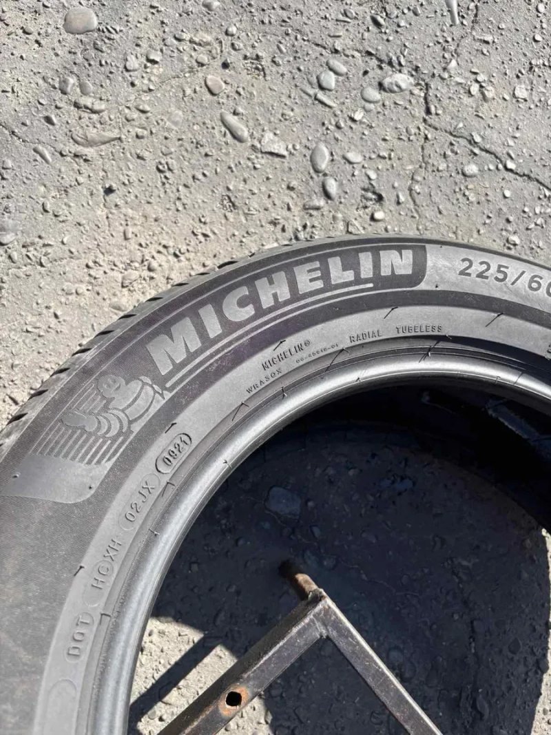 Шини 225/60 R17 Michelin  2021р літо  5,8мм — фото 6