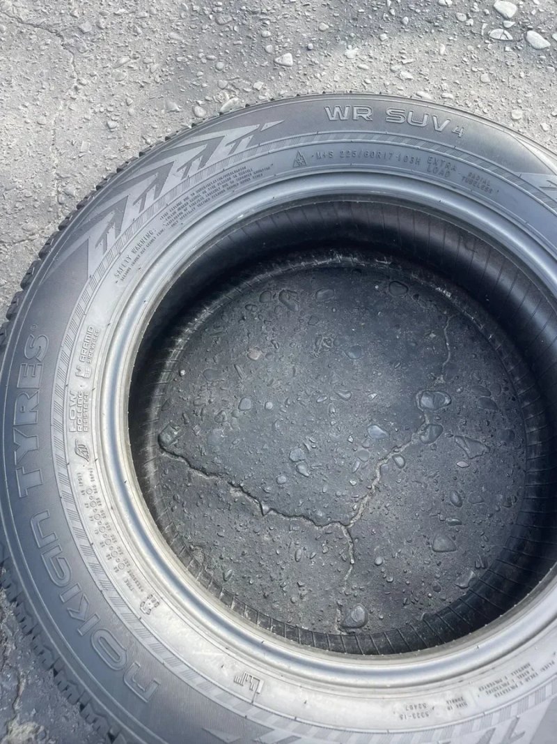 Шини 225/60 R17 Nokian зима 6,4мм — фото 4