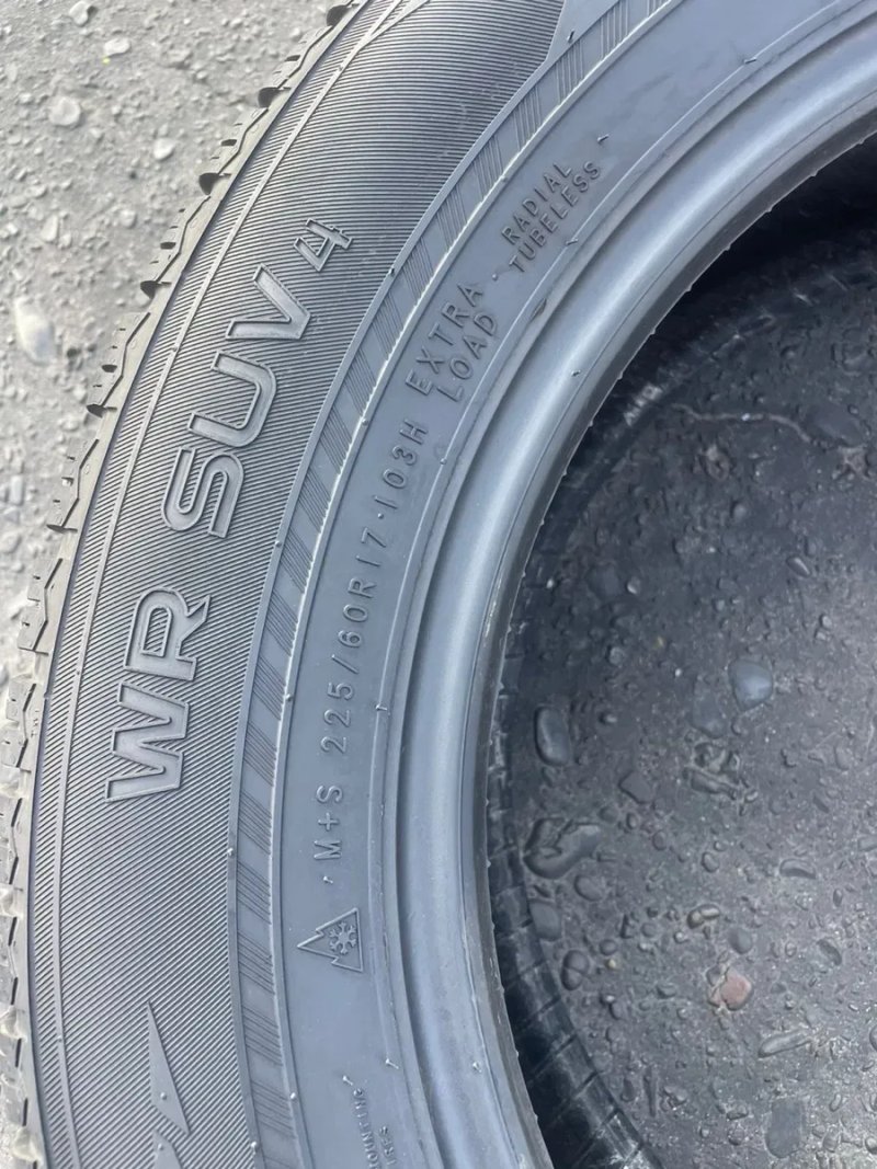 Шини 225/60 R17 Nokian зима 6,4мм — фото 5