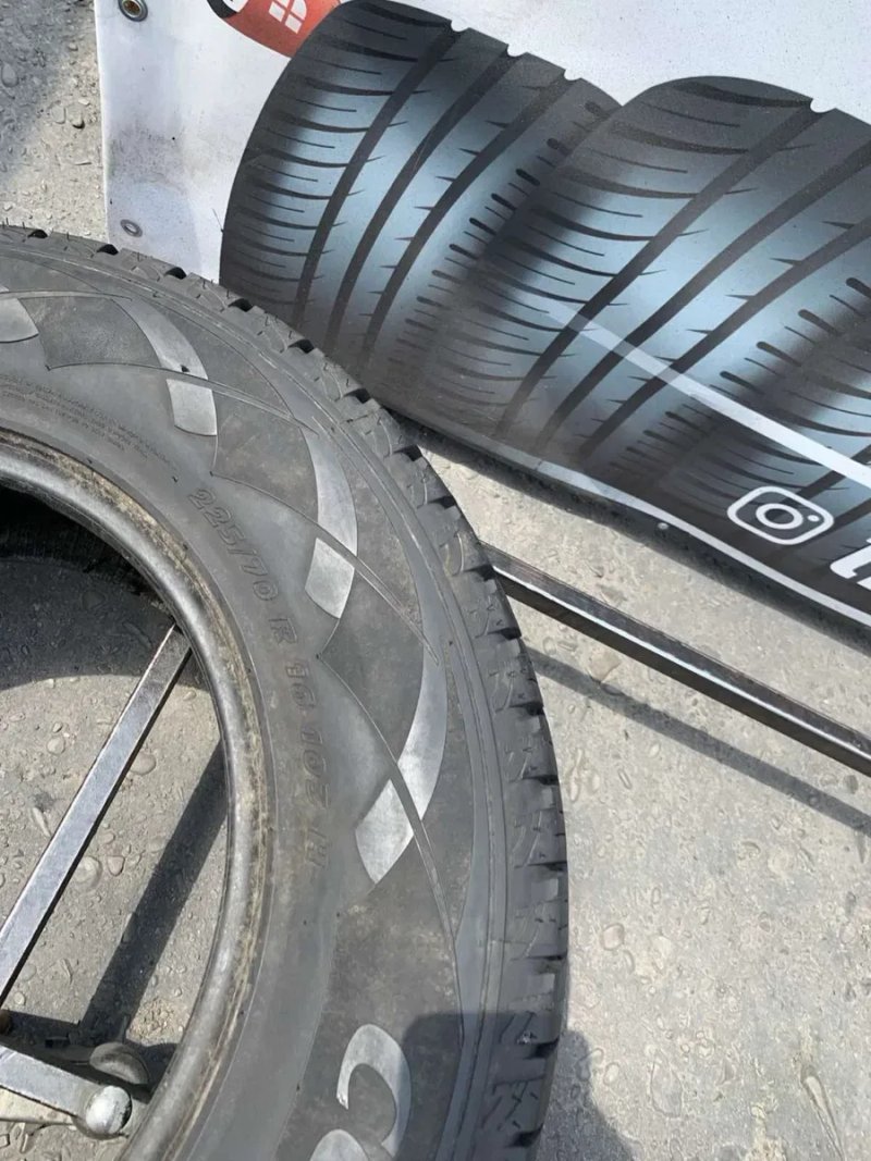 Шини 225/70 R16 пара Matador 6,8-7,2мм всесезон — фото 6