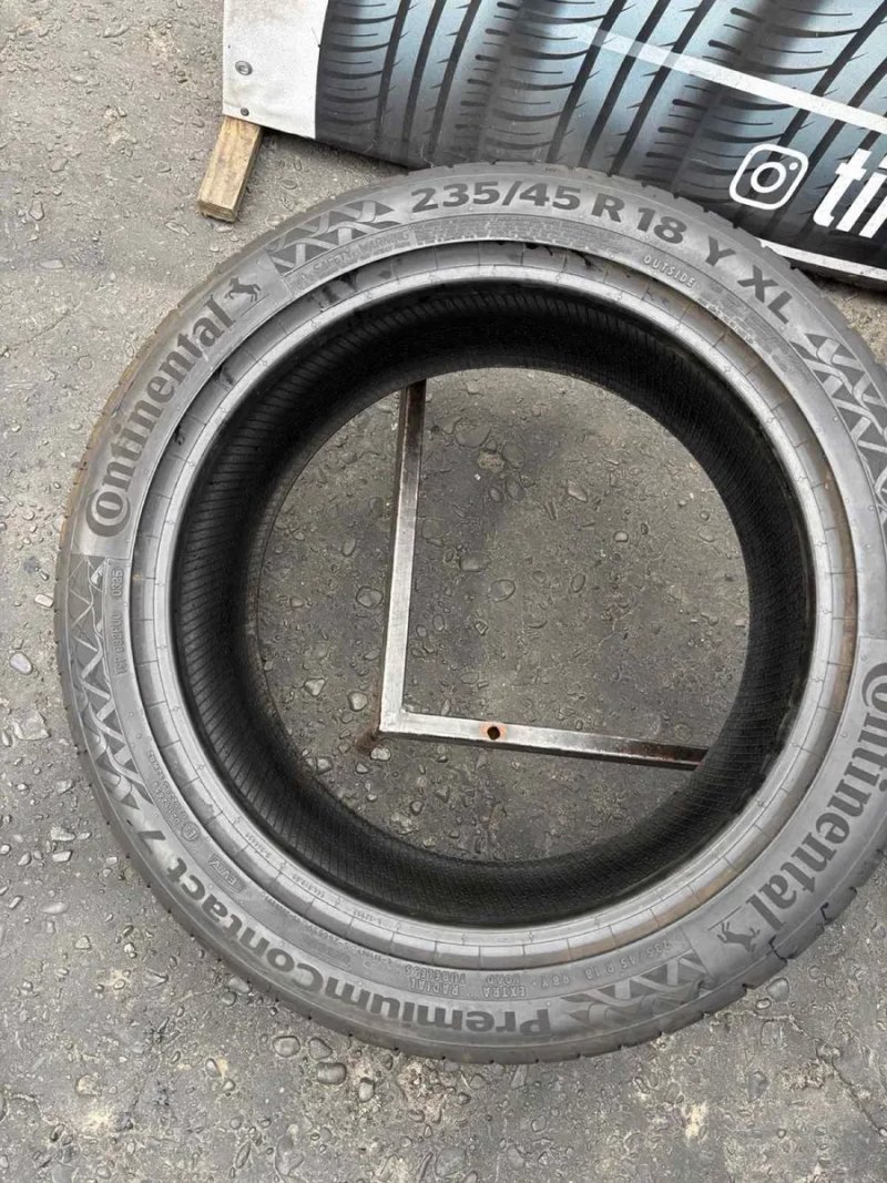 Шини 235/45 R18 одиночки Continental 2025/21p літо 7/5,6/7мм — фото 6