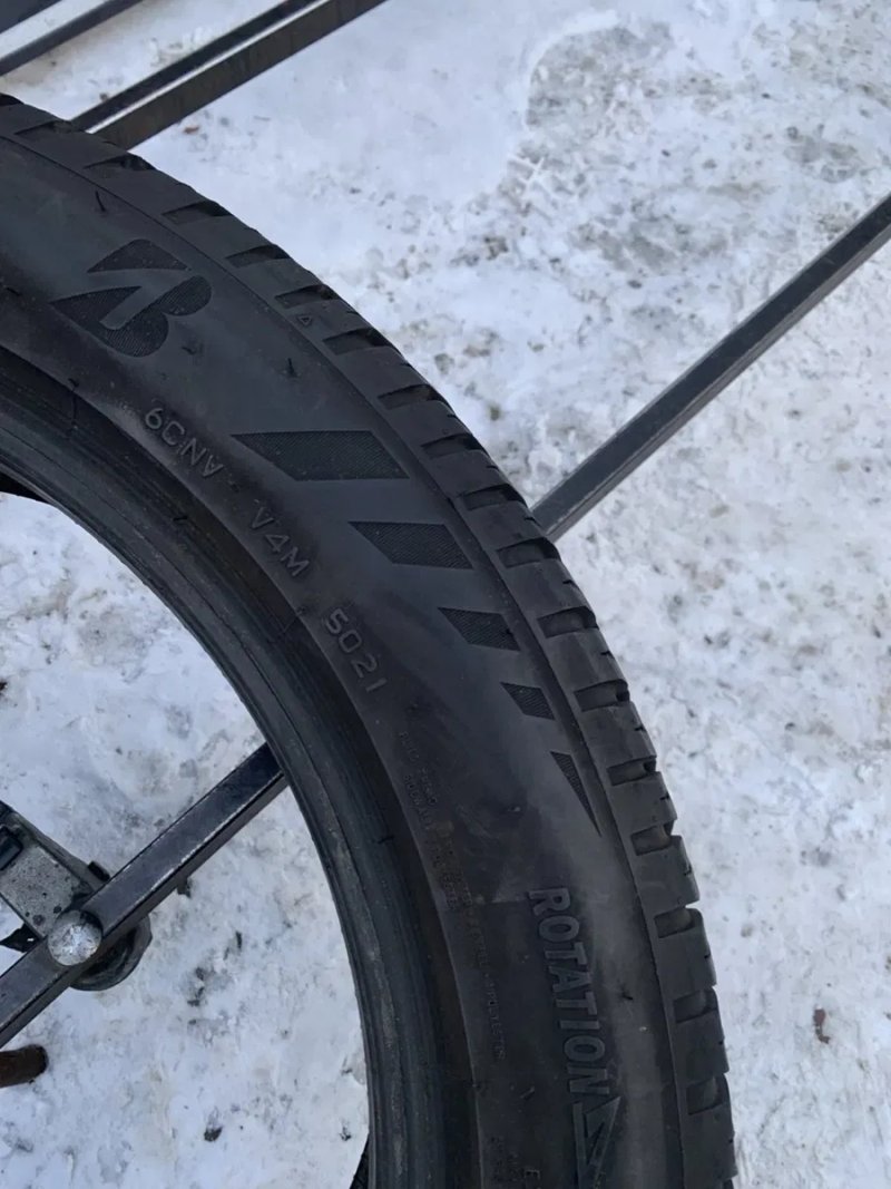 Шини 235/50 R19 Bridgestone всесезонн 2021 рік 6,5  мм — фото 4