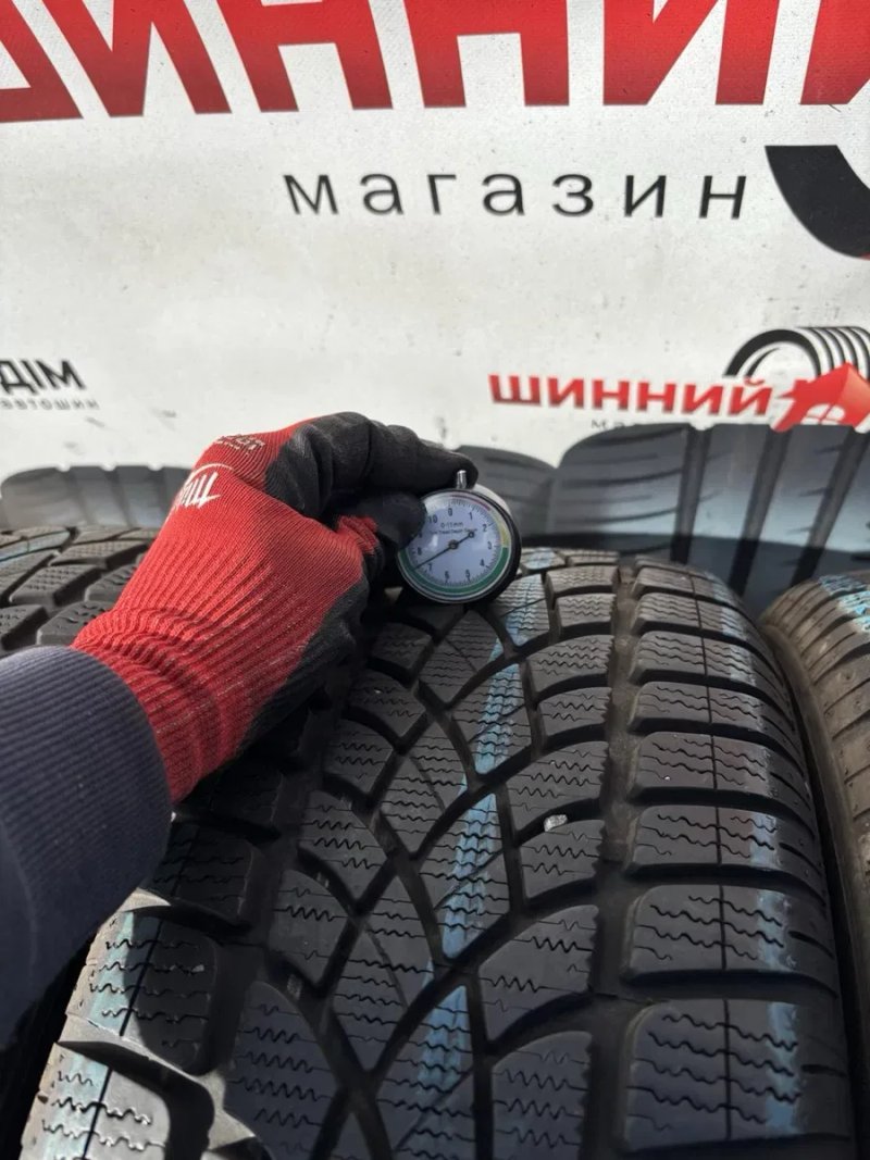Шини 235/55 R18 Dunlop 6,5-7,2мм зима, — фото 4