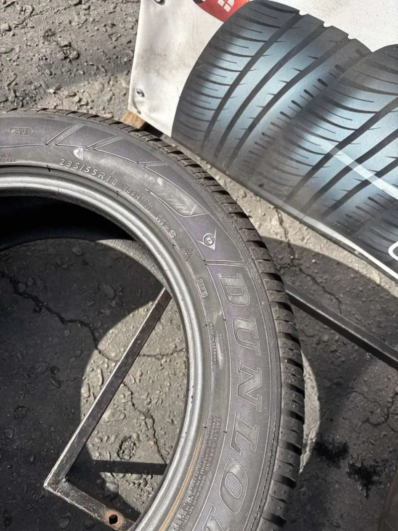 Шини 235/55 R18 Dunlop 6,5-7,2мм зима, — фото 6