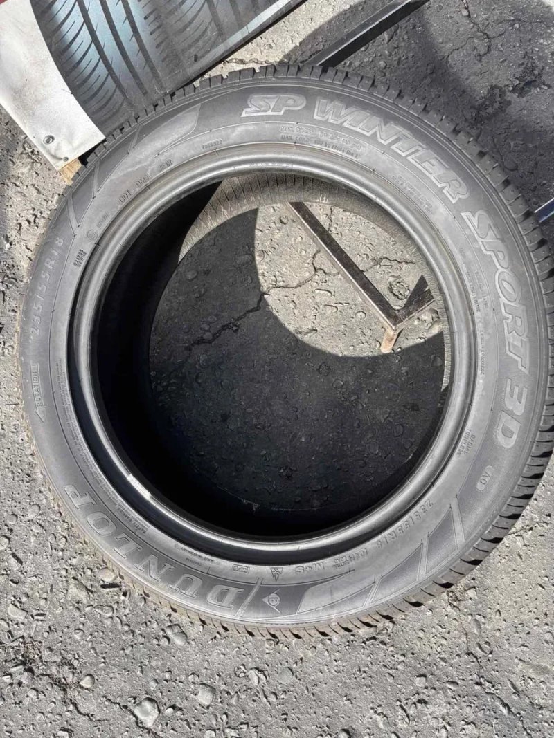 Шини 235/55 R18 Dunlop 6,5-7,2мм зима, — фото 7