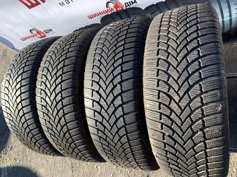 Шини 235/60 R18 пара Bridgestone 6,8-7мм, зима
