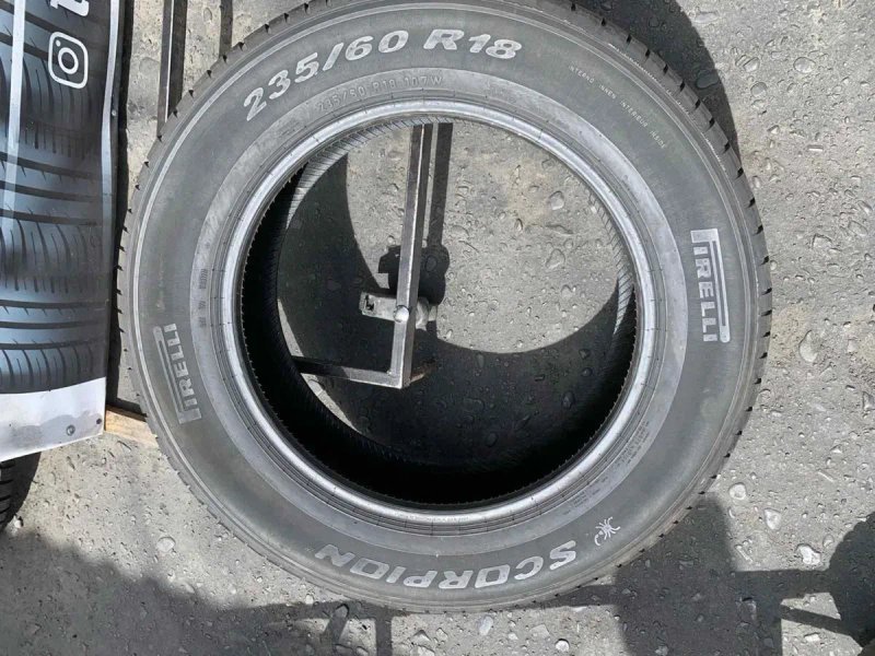 Шини 235/60 R18 Pirelli 2024 рік 6,5 мм 235 60 18 — фото 4