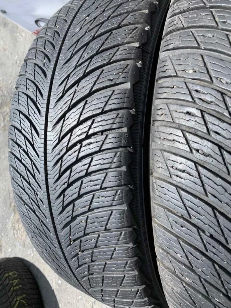 Шини 245/45 R18 Michelin 6,3-6,5мм зима — фото 5