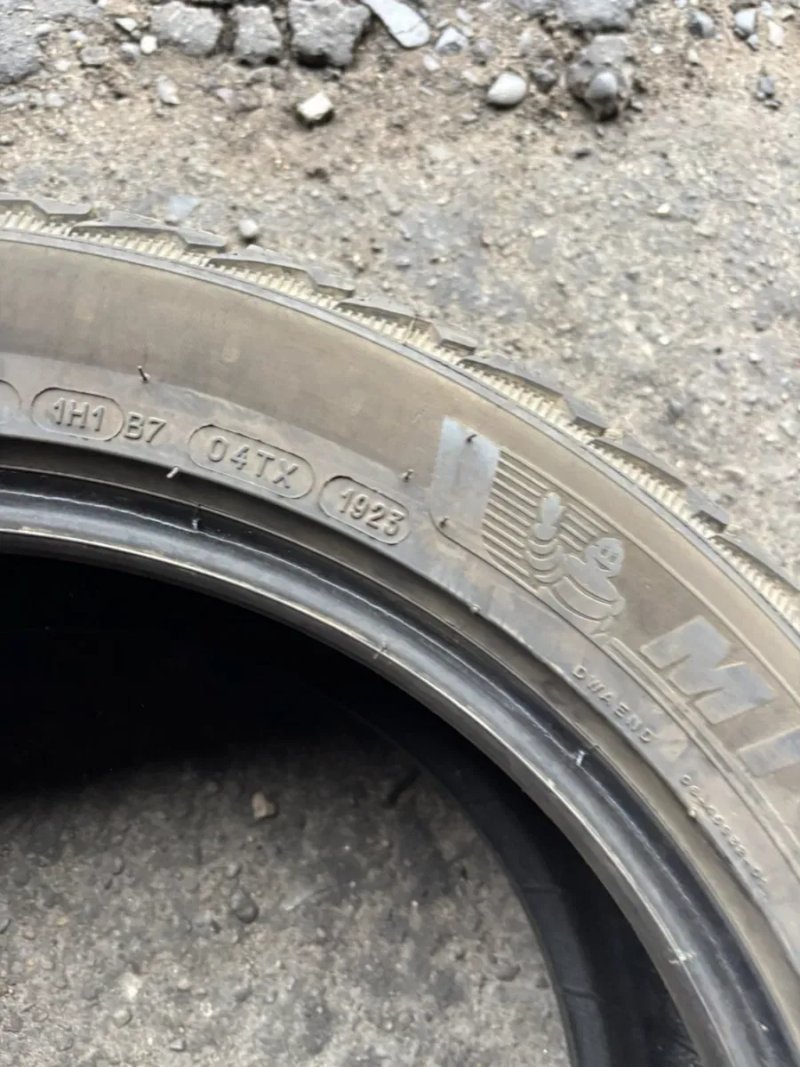 Шини 245/45 R18 Michelin 6,3-6,5мм зима — фото 8