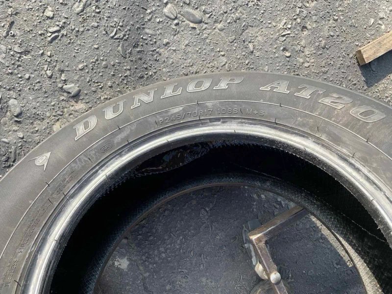 Шини 245/70 R17 Dunlop  літо 7,6/7,3мм — фото 8