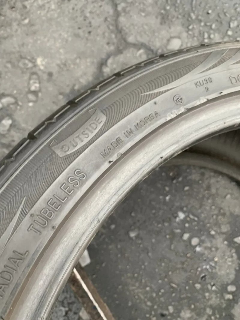 Шини 255/35 R18 пара Kumho 5,9мм 2023р літо — фото 4