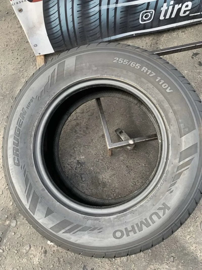 Шини 255/65 R17 пара Kumho літо 7мм — фото 7