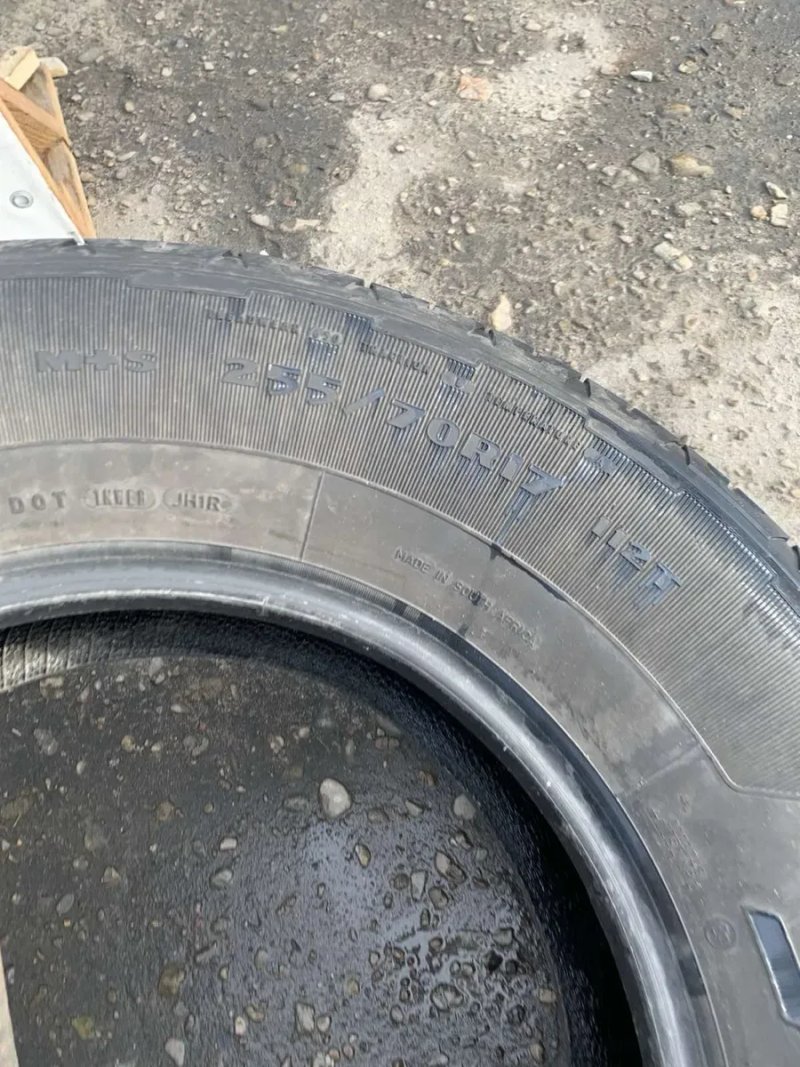 Шини 255/70 R17  пара Goodyear 6,3мм всесезон 2022р — фото 5
