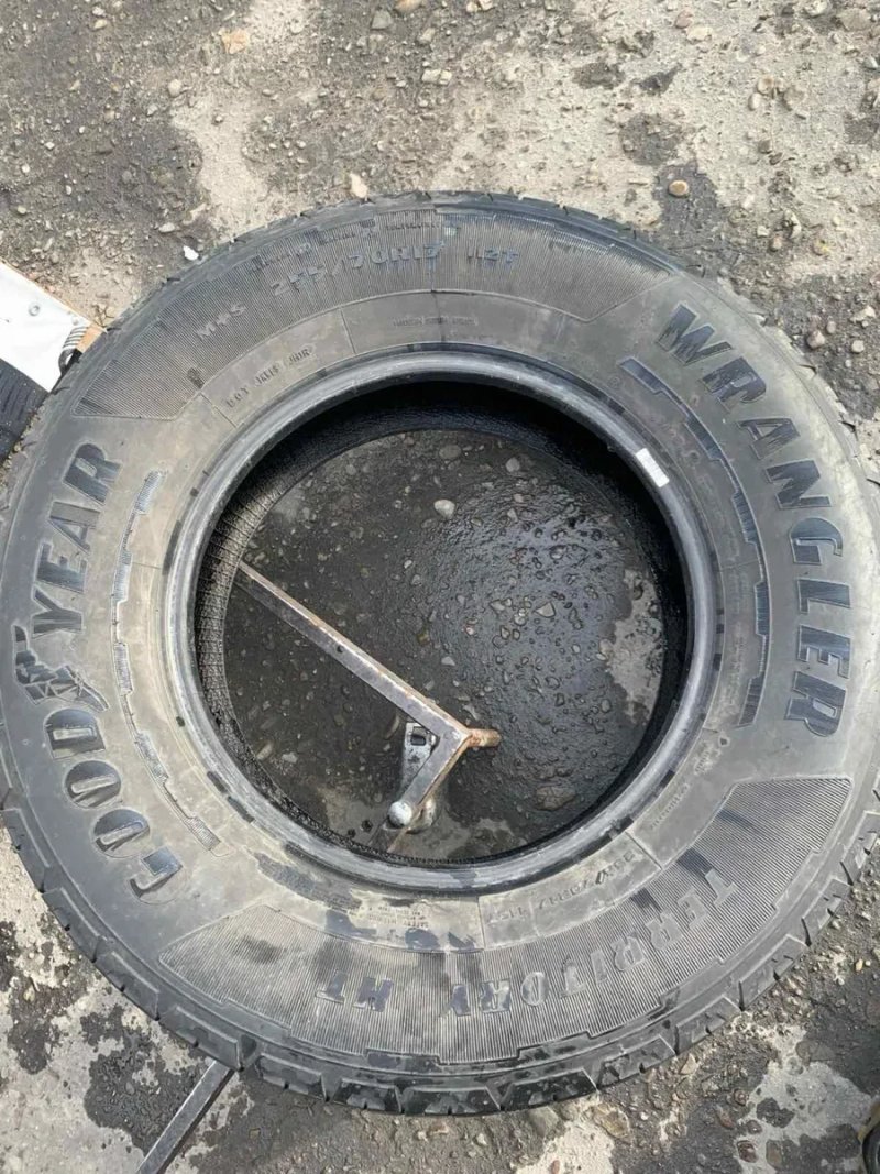 Шини 255/70 R17  пара Goodyear 6,3мм всесезон 2022р — фото 6