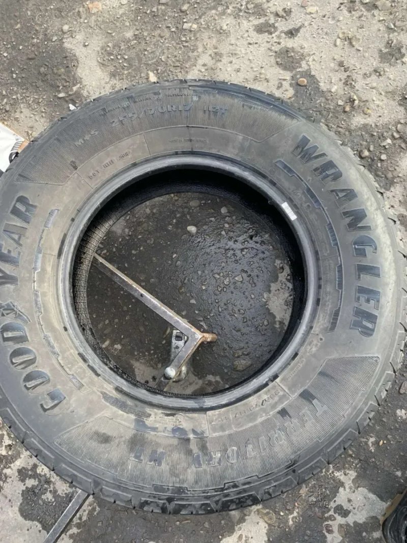 Шини 255/70 R17  пара Goodyear 6,3мм всесезон 2022р — фото 7