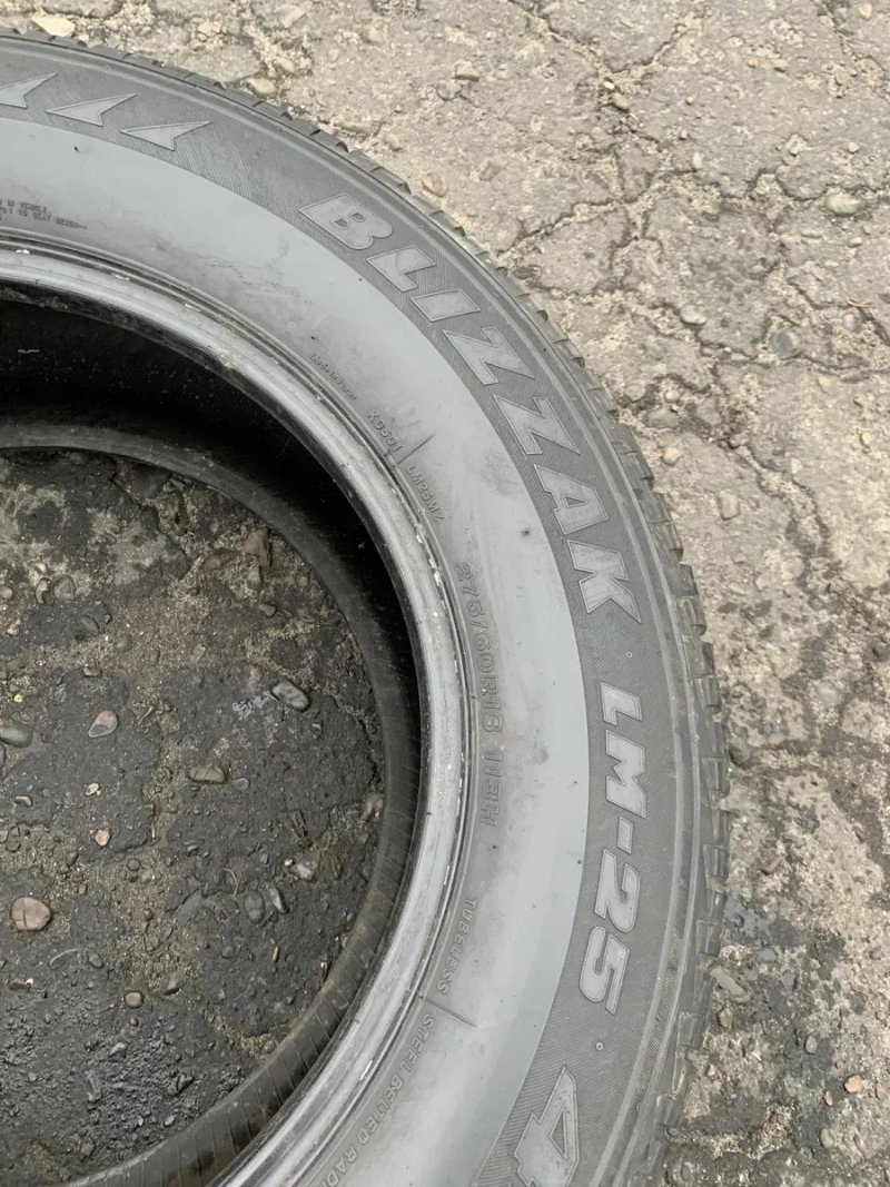 Шини 275/60 R18 Bridgestone 6 мм 275 60 18 — фото 7