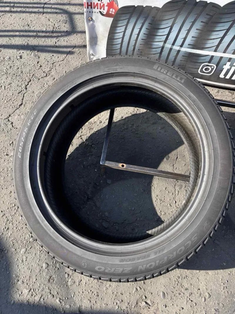 Шини  285/45 R22 пара Pirelli зима 6мм — фото 6