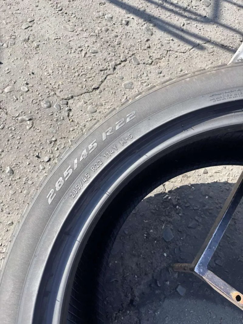 Шини  285/45 R22 пара Pirelli зима 6мм — фото 7