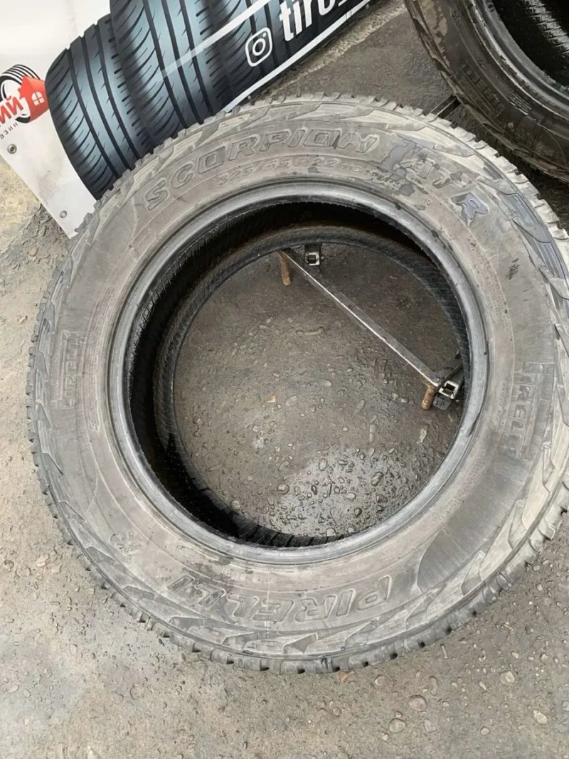 Шини 325/55 R22 Pirelli 7,5-8мм — фото 8