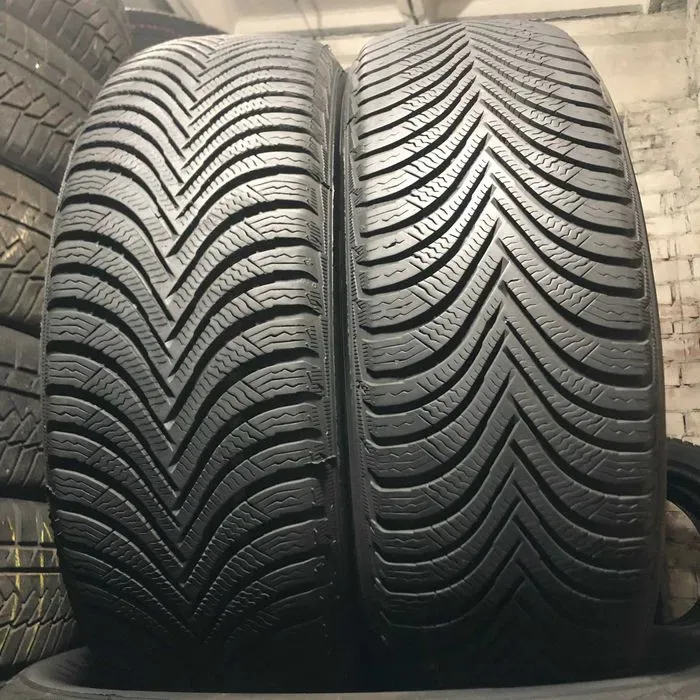 Шини б/у 215/65 R17 Michelin Alpin 5 Комплекти Зима — фото 2
