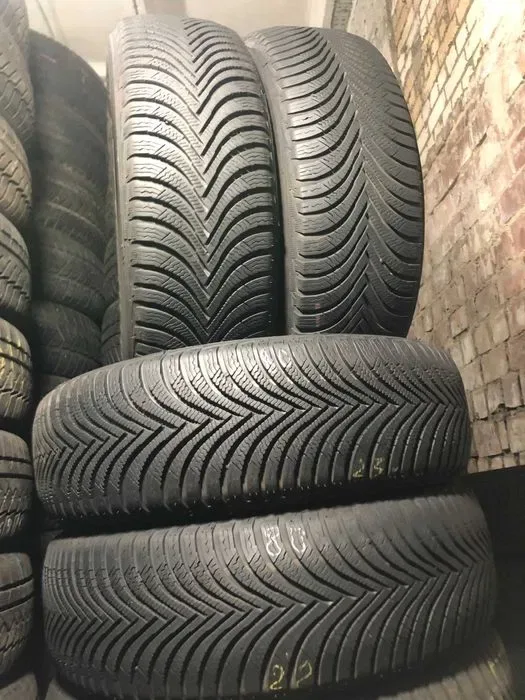Шини б/у 215/65 R17 Michelin Alpin 5 Комплекти Зима — фото 6