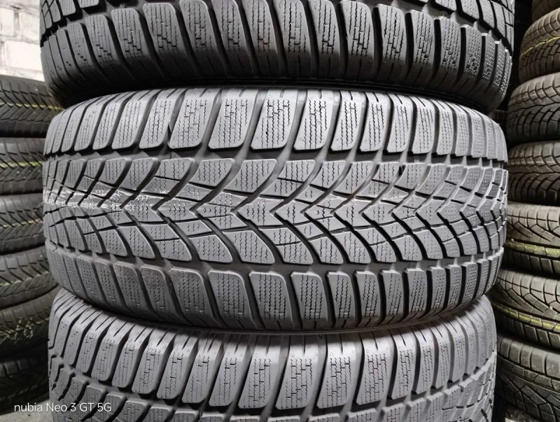 Шини бу 225/50 R17 Dunlop SP Winter Sport 4D Комплект Зима — фото 2