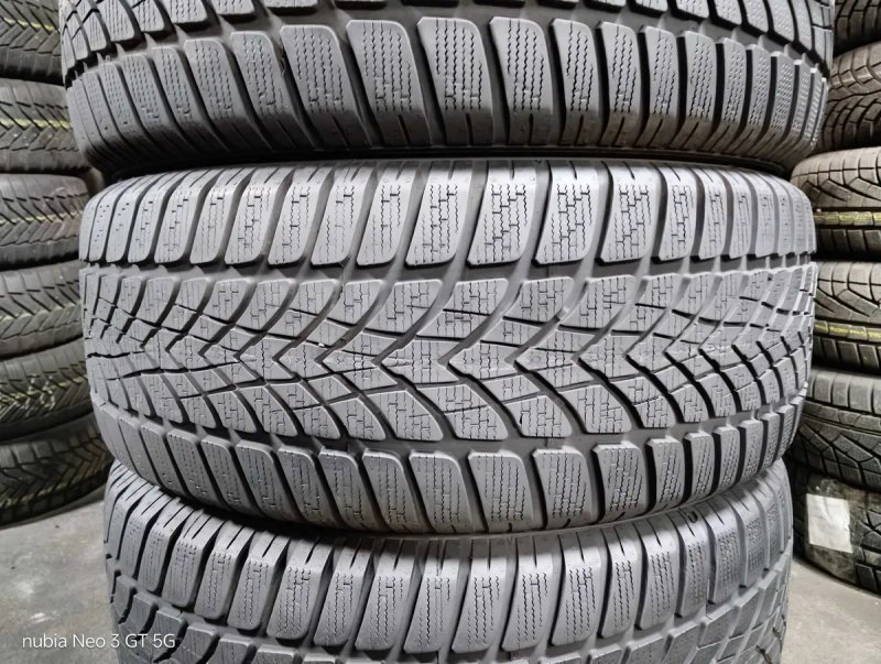 Шини бу 225/50 R17 Dunlop SP Winter Sport 4D Комплект Зима — фото 3